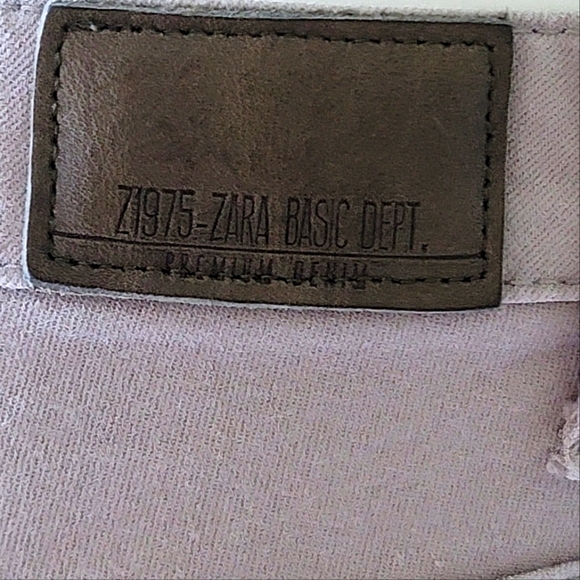 Zara Basic Dept Denim Z1975 Gray Skinny Jeans Size 8 - Picture 9 of 10